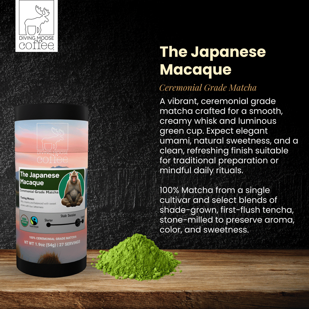 The Japanese Macaque - Organic Ceremonial Grade Matcha Tea