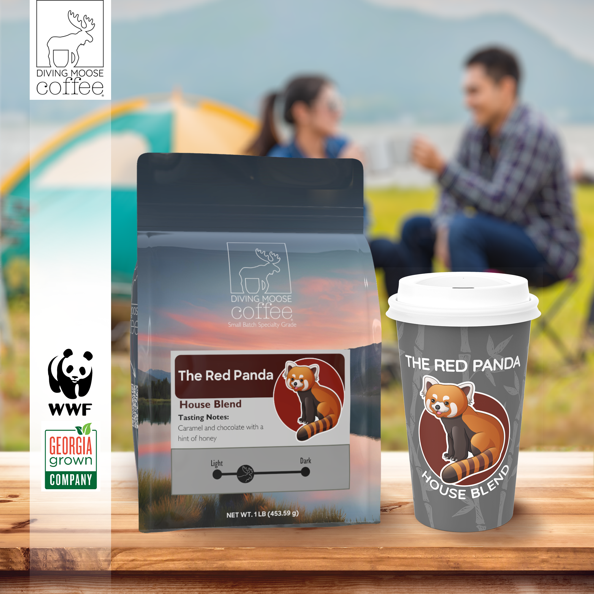 The Red Panda - House Medium-Light Roast Blend