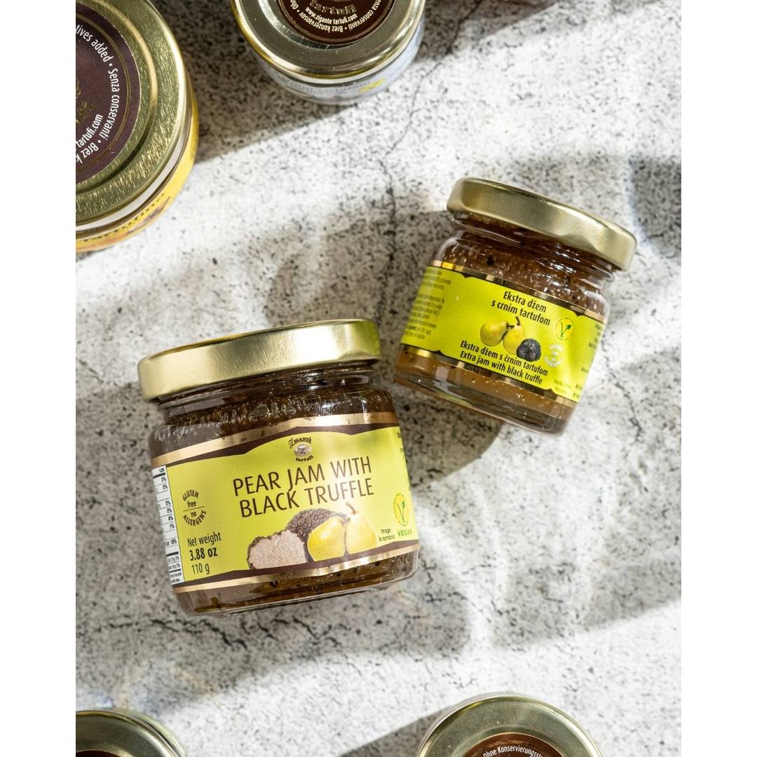 Pear Jam with Black Truffle
