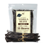 25 Whole Premium Bulk Ugandan Vanilla Beans Grade A  –  The Gold Standard of Flavor