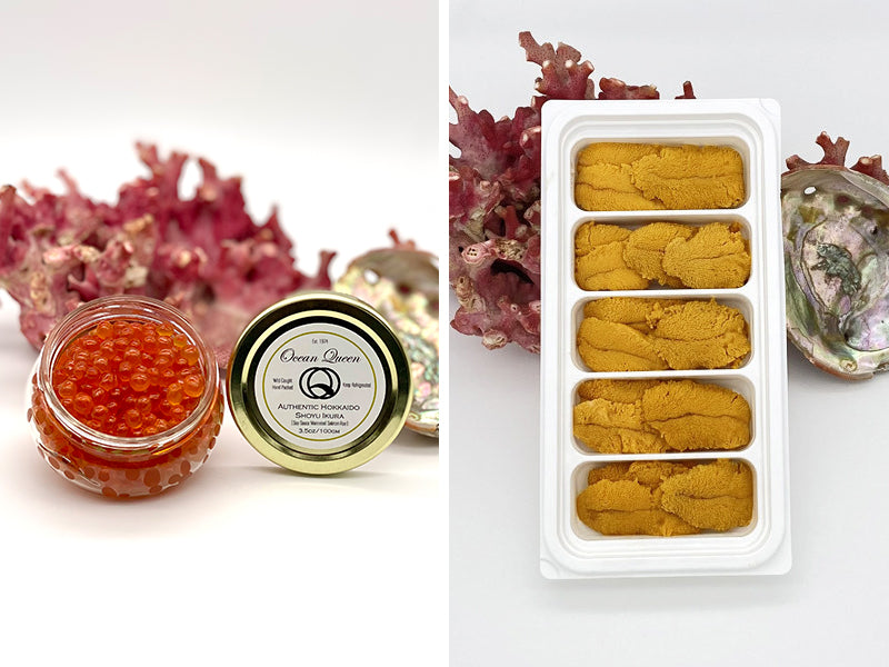 Fulton's Finest Wild West Coast Uni & Hokkaido Shoyu Ikura Bundle