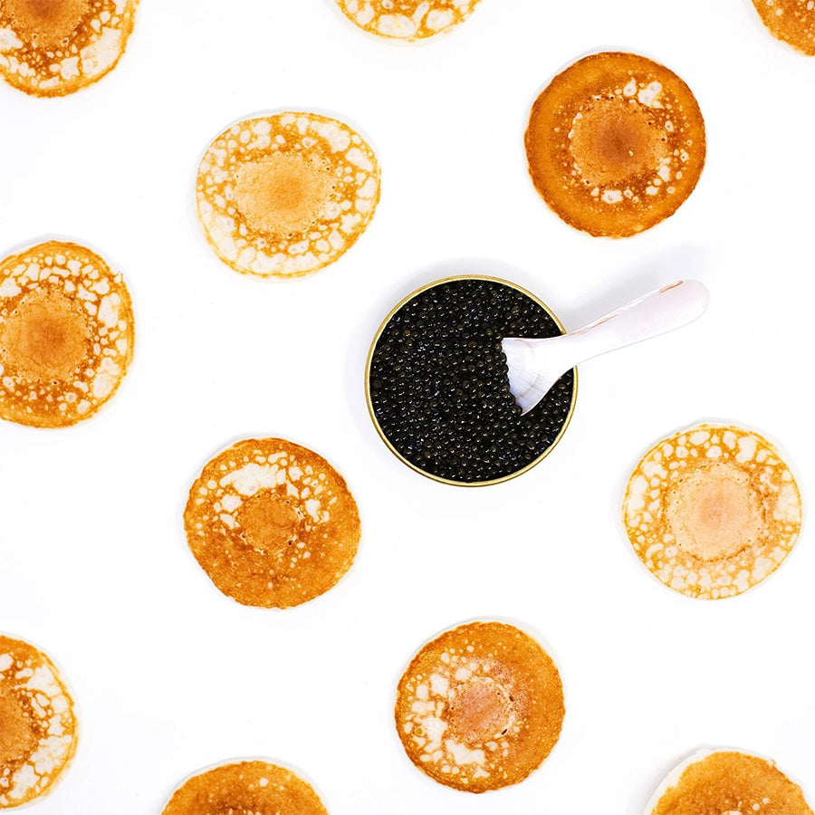 Caviar French Blini