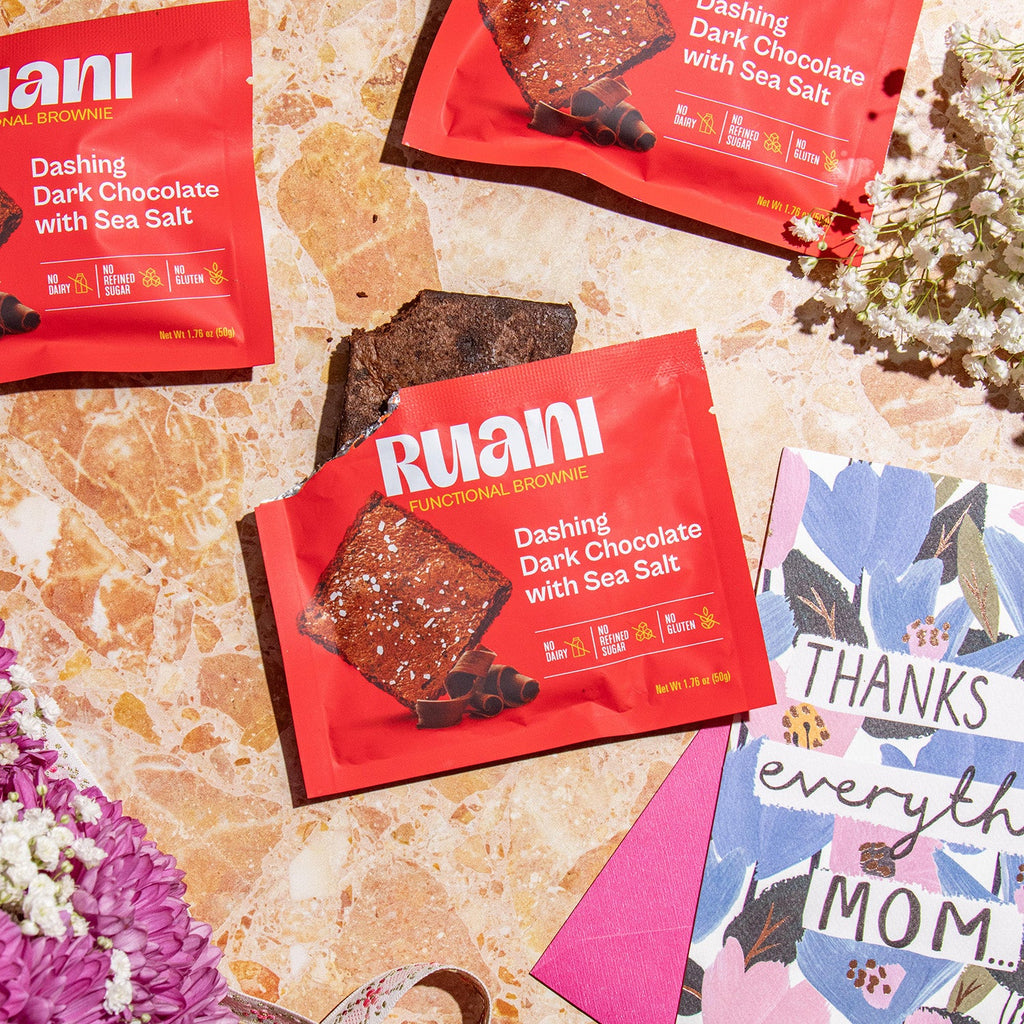 6 pack Dashing Dark Chocolate Brownie with sea salt