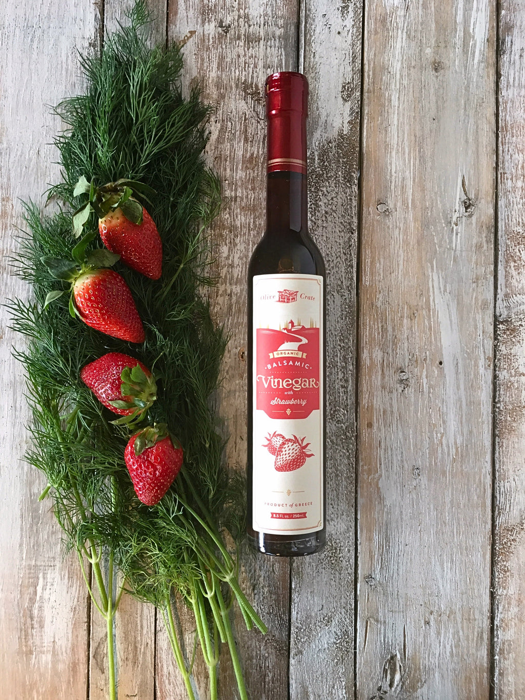 100% Organic Balsamic Vinegar with Strawberry