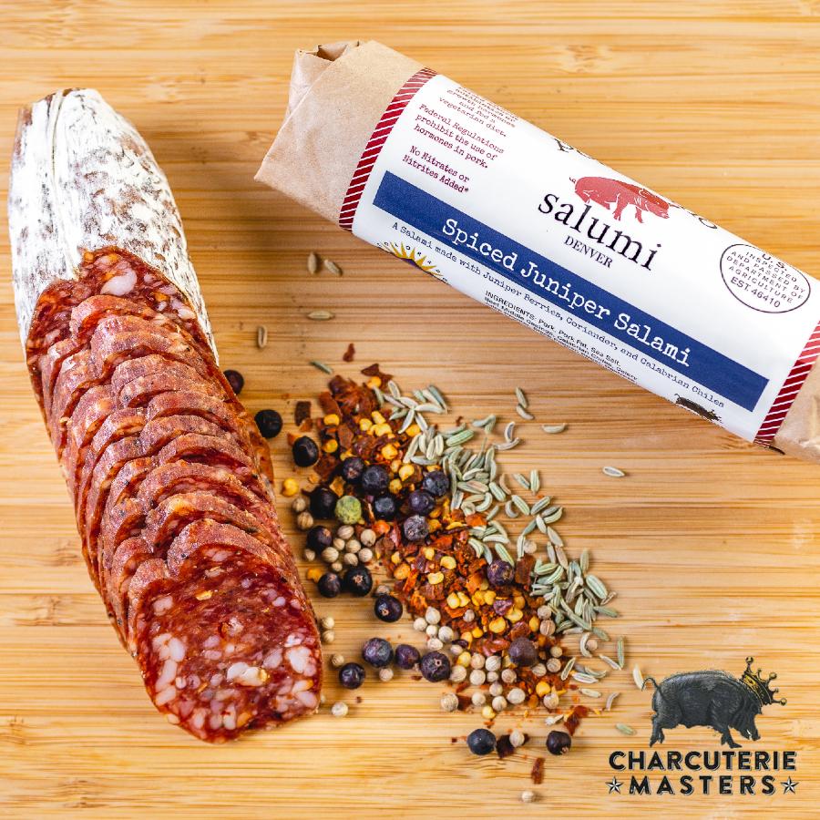 Spiced Juniper Salami