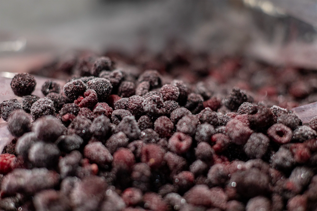 Fresh Frozen Wild Black Raspberries