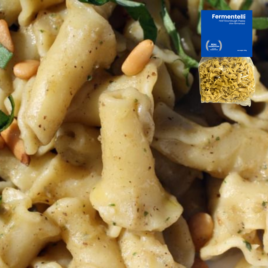 Sourdough Pasta -Campanelle from Fermentelli