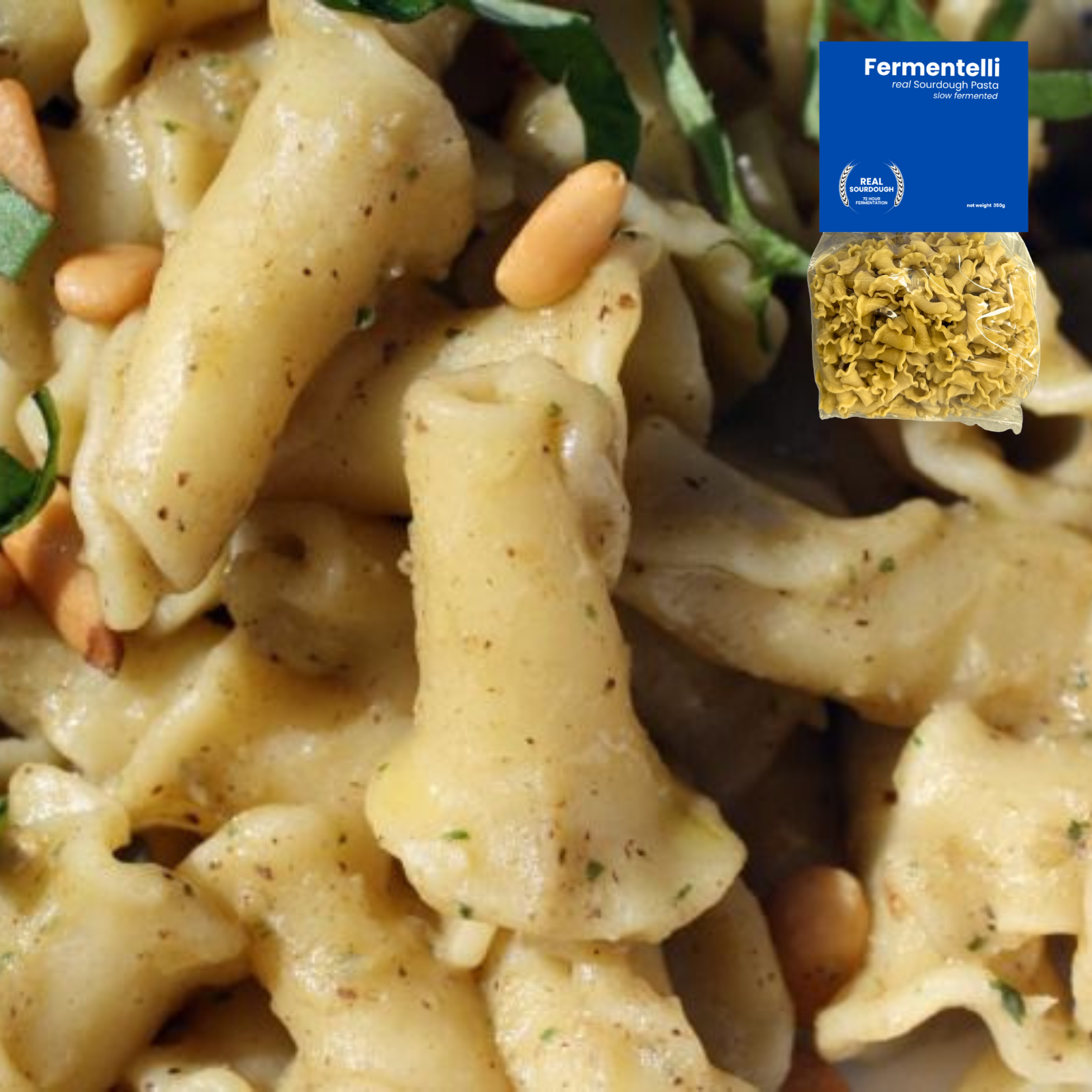 Sourdough Pasta -Campanelle from Fermentelli