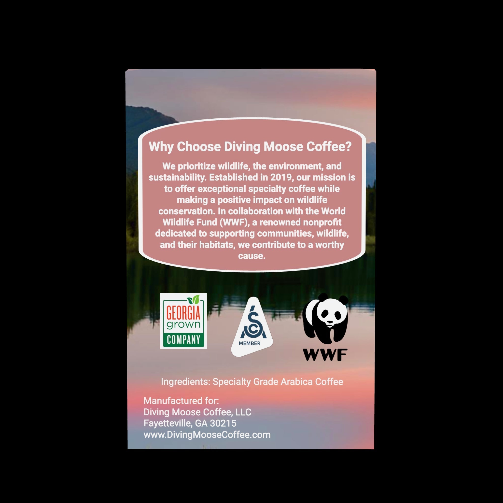 The Kodiak Bear - 12 Single Serve Coffee Pods Dark Roast Blend