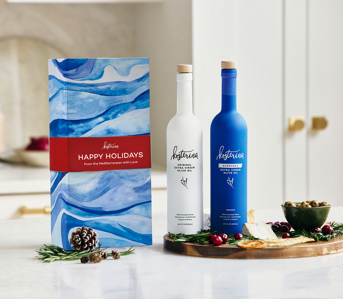 Extra Virgin Duo Gift Set, Happy Holidays