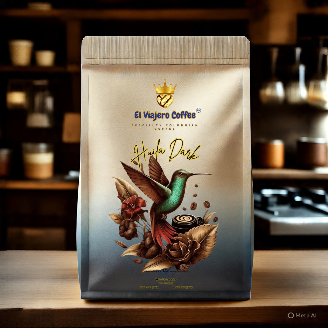 Huila Dark Roast | Specialty Colombian Coffee with Rich Cocoa Notes