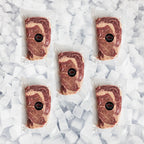 Natural Black Angus Prime Ribeye Steak, Grass Fed (Bulk Case)