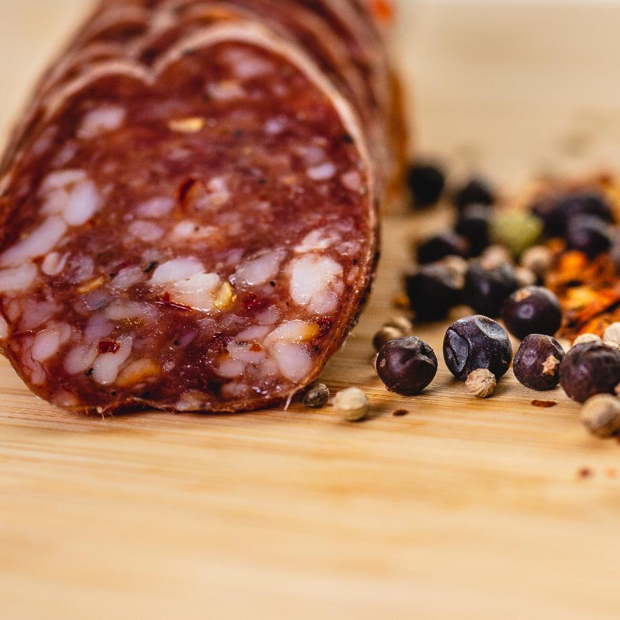 Spiced Juniper Salami